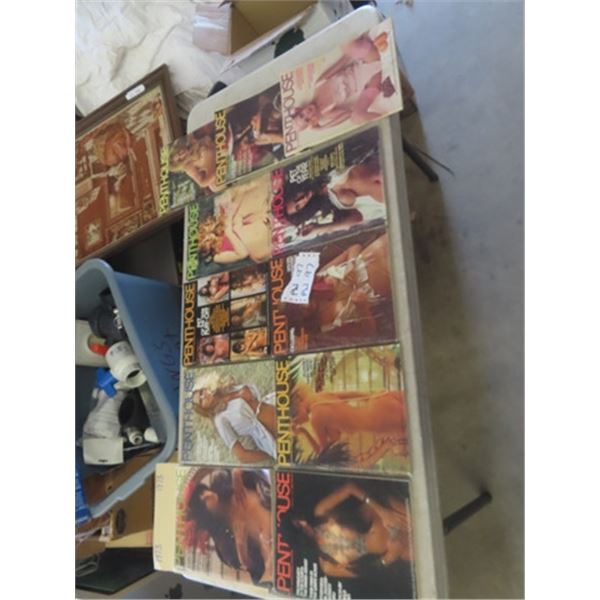 ~~pw 31 Penthouse Magazines 1970's