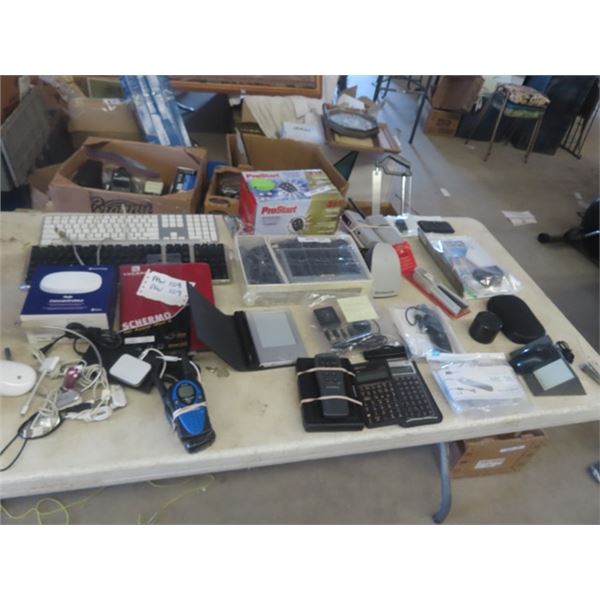 Keyboards, Calculators, Walkie Talkies, Electronic Devices plus more