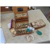 Image 1 : Estate Jewelry; Watches, Broaches, Rings, Necklace with Jewelry Boxes