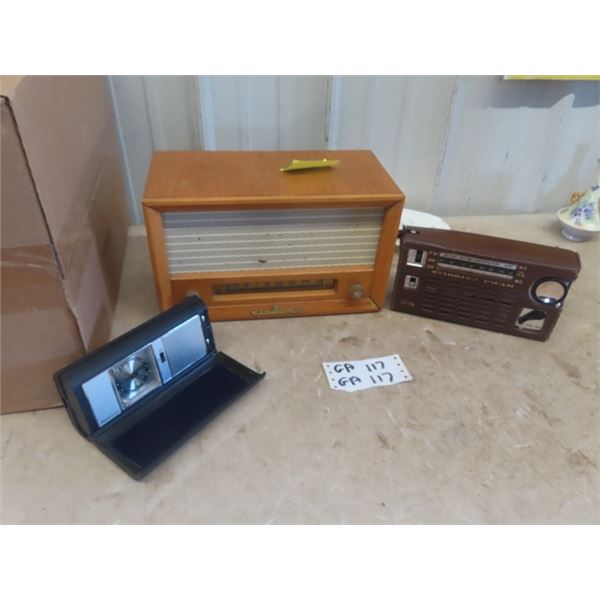 3 Radios ; Standard, Admiral & Viking