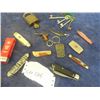 Image 3 : Pocket Knives, Key Chains, Skeleton Keys, Padlock with Key