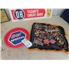 Image 3 : Plastic DB Beer Sign 7.5" x 24" , Stir Sticks, Trays plus more
