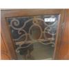 Image 3 : Walnut China Cabinet 59" x 37" x 15"