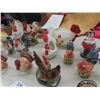 Image 3 : Chicken / Rooster Ornament Collection Including Salt + Pepper Shaker & Hen on Nest Candy Dish