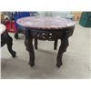 Image 4 : 3 Pc  Table Set with Marble Top; Coffee Table 20" x 48" x 30" , End Tables 22" x 26" x 20"