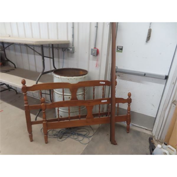 Double Wooden Bed Frame