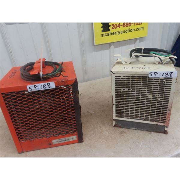 2 Construction Heaters