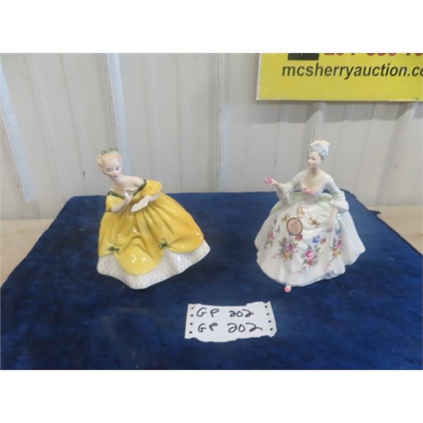 2 Royal Doulton Items; 1) 1985 Dianna, 1) 1965 Last Waltz
