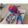 Image 1 : Spiderman Clock, Figurine, Plush