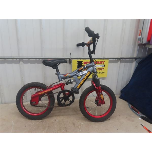 Mongoose Childrens' Pedal Bike - Looks Nice but Front TIre Wobbly