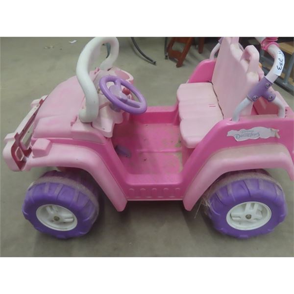 Barbie Ride on Jeep Battery Charged Working McSherry Auction
