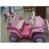 Image 3 : Barbie Ride on Jeep - Battery Charged - Working
