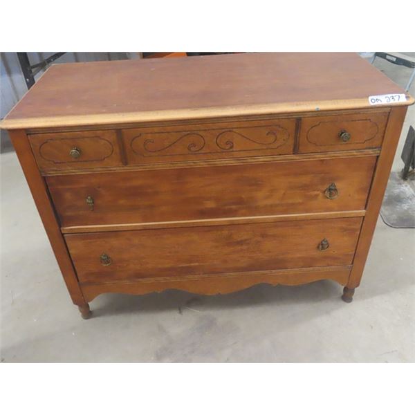 Antique Wooden Dresser 30" x 40" x 18"