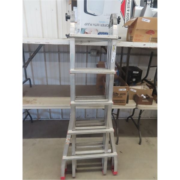 Aluminum Multi Ladder - 300 lbs