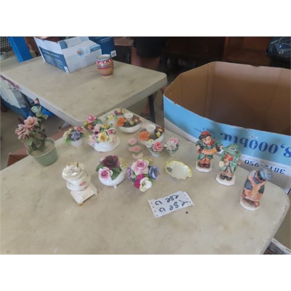 Floral Fine Bone China & Bavaria Ornaments