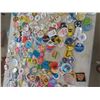 Image 3 : Large Quantity of Buttons ; Slogans, Sports, Politics, Company, Vacation, Charity, "I Love Justin" w