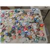 Image 4 : Large Quantity of Buttons ; Slogans, Sports, Politics, Company, Vacation, Charity, "I Love Justin" w