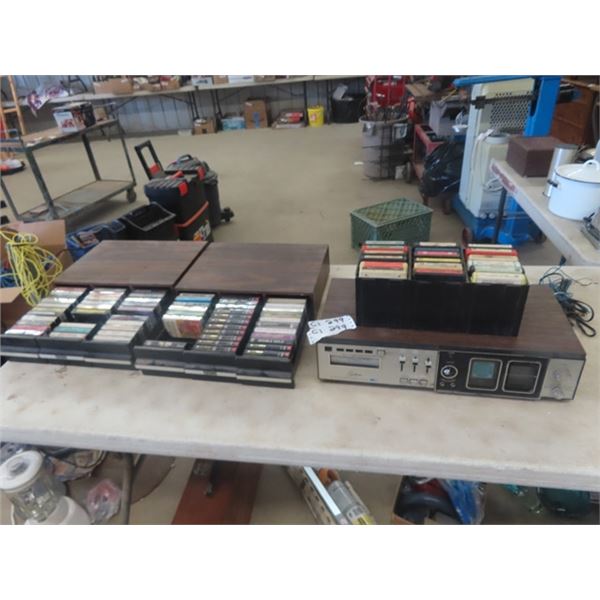 Shelbern AM/FM Stereo/8Track plus 8Tracks & Cassettes