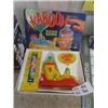 Image 3 : Abbot & Costello Figurines in Box, Vintage Kaboom Balloon Game, Jumbo Sequence Game
