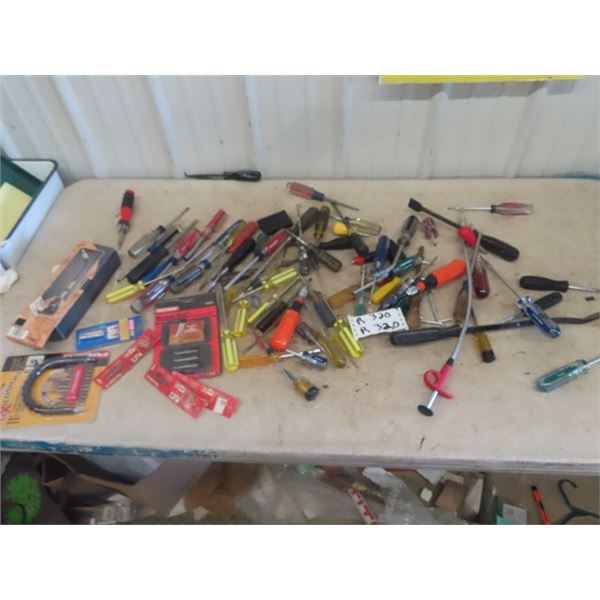 Quantity of Screwdrivers, Bit Ends, Flex Pipe, Precision Set