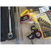 Image 3 : 1/2" Torque Ratchet, 3/8" Extension - some Socket Tape Measure, small Tool Kits