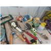 Image 2 : Yard SPrinklers, Hedge Trimmers, Plant Doilie, BBQ Utensils with Hard Case plus more