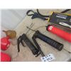 Image 3 : Grease Gun, Gas Can, Funnels, Transfer Pump