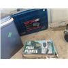 Image 3 : Coleman Cooler, Plano Fishing Tackle Box, Hiking Shovel, Yard Fogger, Cassette AM/FM PLayer