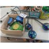 Image 3 : Flower Bed Tools, Plant Food, Frog Candle Holder, Glass Bulb Plant Waterer plus more