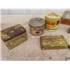 Image 3 : Tobacco Tins; Players, Black Cat, Brier, Sweet Caporal plus others