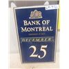 Image 1 : Bank of Montreal Calendar 12" x 19"