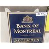 Image 2 : Bank of Montreal Calendar 12" x 19"
