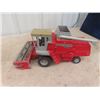 Image 2 : 3 Die Cast; 1270 Case Tractor, Massey Ferguson 850, Structo Wagon