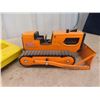 Image 5 : 3 Metal Tonka; Dozer, Road Plow, Truck Hydraulic Pump
