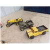 Image 2 : 10 Smaller Tonka; Loader, Tractor, Truck plus others