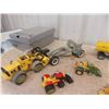 Image 3 : 10 Smaller Tonka; Loader, Tractor, Truck plus others