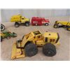 Image 4 : 10 Smaller Tonka; Loader, Tractor, Truck plus others