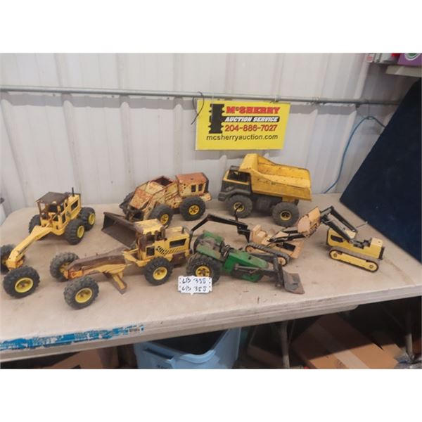 8 Metal Tonka - some Rough - some rougher