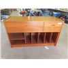 Image 1 : Office Organizer Cabinet or Record Entertainment Center 28" x 48" x 18"