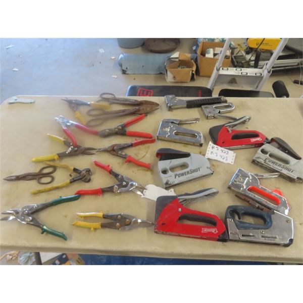 Staples , Tin Snips/Cutters