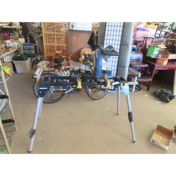 Mastercraft Compound Sliding Mitre Saw with Laser & Stand