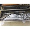 Image 3 : Metal Tool Box Full of Tools; Sockets, Hammer, Wrenches, Tin Snips, Screwdrivers, Vice Grips plus mo