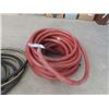 Image 2 : 2 Lengths of Rubber Garden Hose & Garbage Can