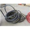 Image 3 : 2 Lengths of Rubber Garden Hose & Garbage Can