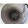 Image 4 : 2 Lengths of Rubber Garden Hose & Garbage Can