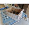 Image 1 : 9 Heavy Duty Castors & Wooden Crate