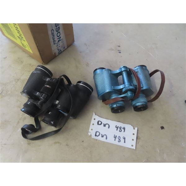 2 Pairs of Binoculars ; 1) Celebrity 7x35, 1) ?