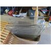 Image 6 : 4 Mesh Racking 17" x 24.5", 12 Pine Shelves 12" X 33" & Crampton's Stand ?