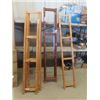 Image 8 : 4 Mesh Racking 17" x 24.5", 12 Pine Shelves 12" X 33" & Crampton's Stand ?