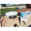 Image 1 : Patio Table 41" Wide & 5 Pati Chairs